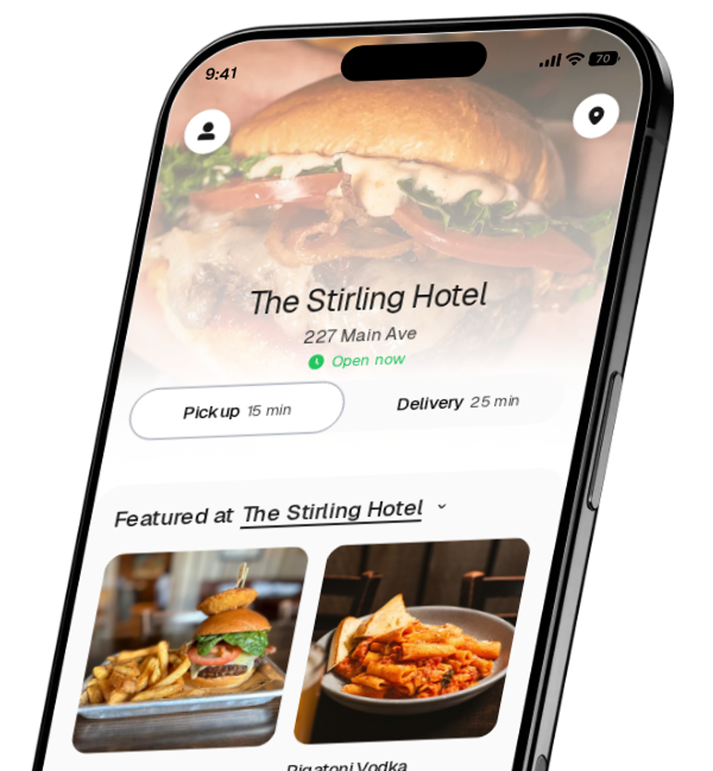 The Stirling Hotel app preview