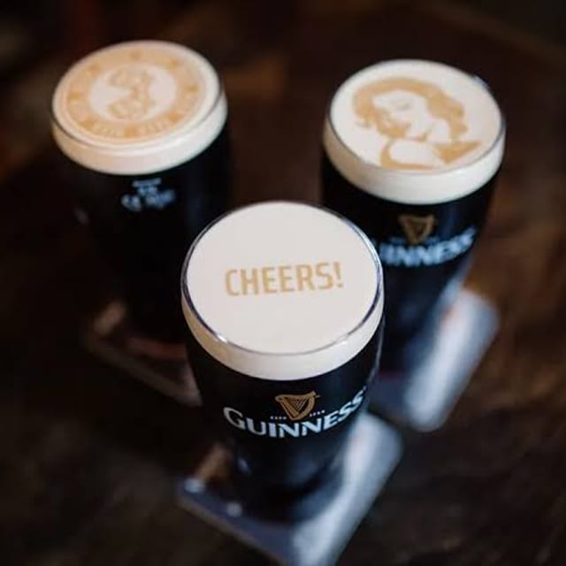 Guinness Print and Pour