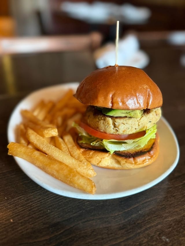 Crab Cake Sandwich.