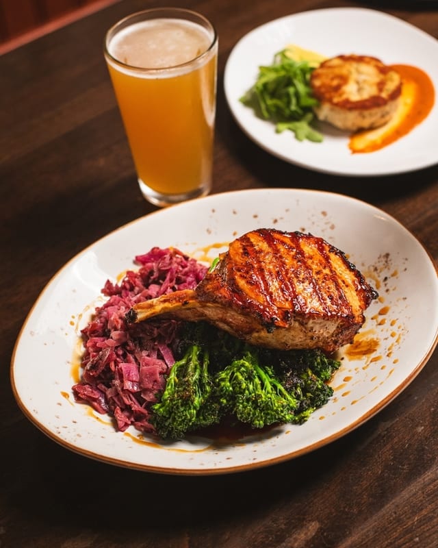 Bone in Pork Chop.