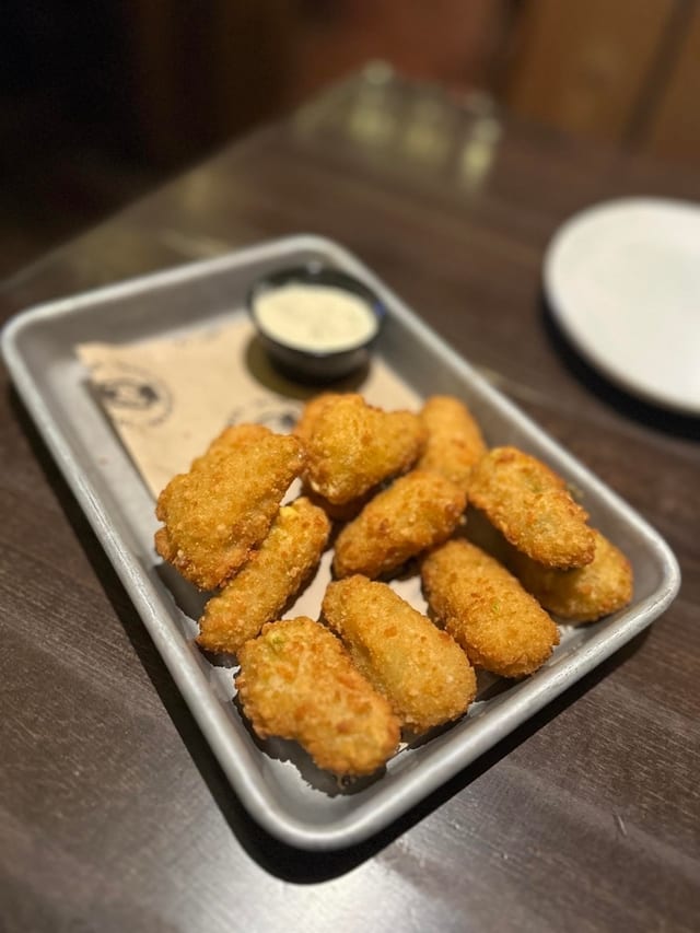 Jalapeno Poppers.