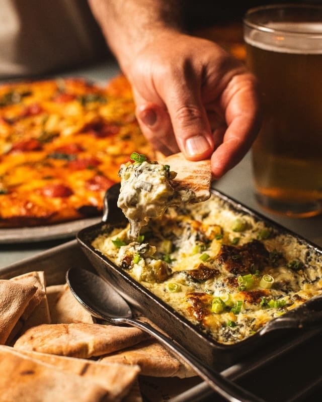 Spinach Artichoke Dip.