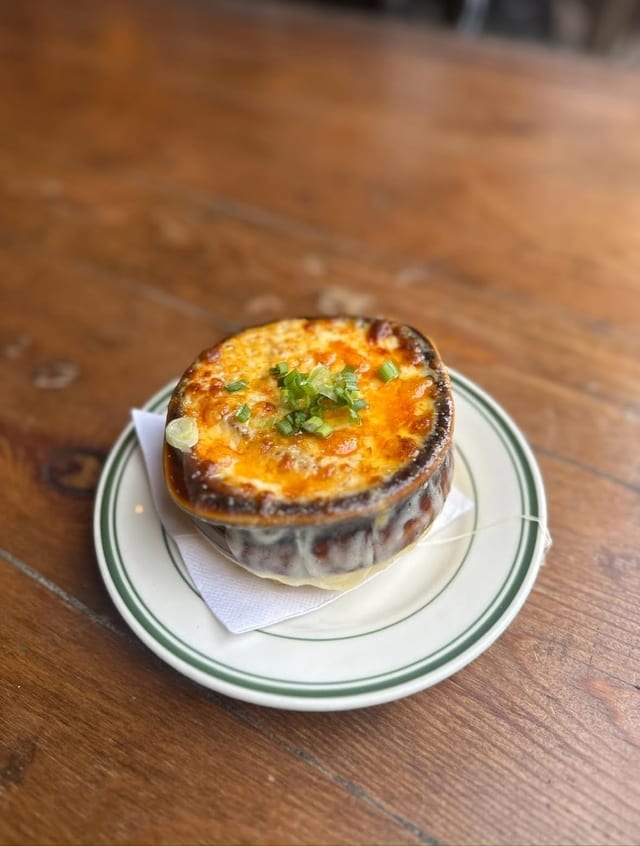 French Onion Soup.