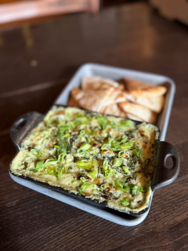 Spinach Artichoke Dip.