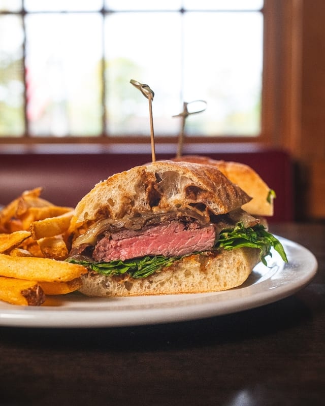 Steak Sandwich.