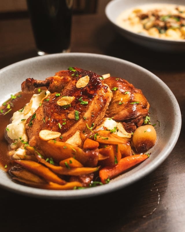 Coq Au Vin.